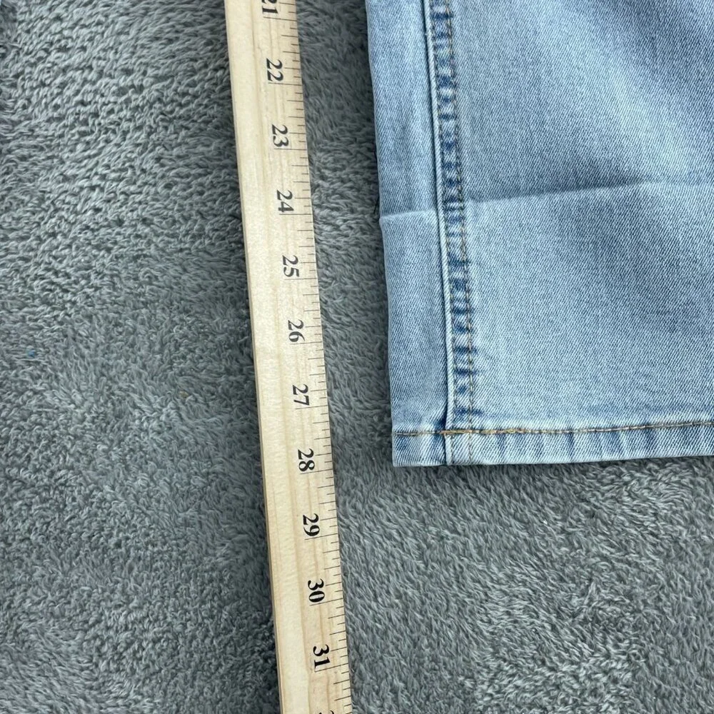 Frye Womens Stevie Wash Jeans Size 10/30 Light Blue Mid-Rise Cropped NWT 3036 - Picture 10 of 12